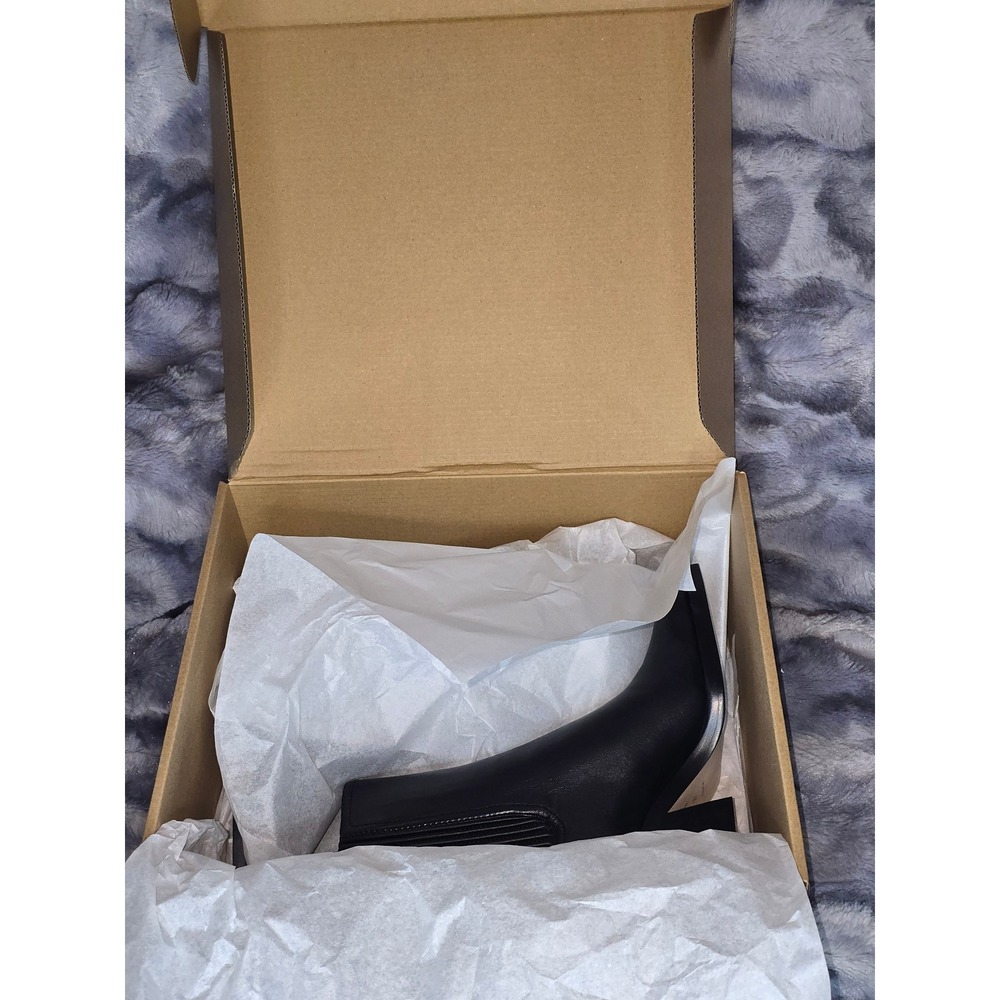 NEW Coach Black Leather Prestyn Bootie Women's Size 5 - Picture 9 of 9